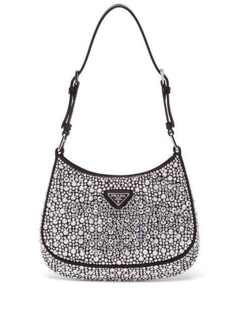 prada glitter mini bag|borse prada in canvas.